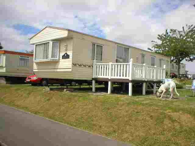 View of caravan & veranda